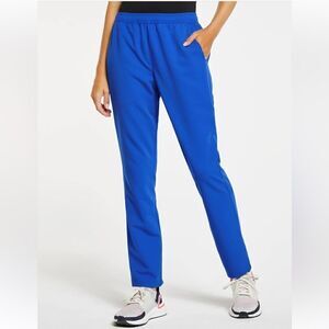 JAANUU WOMEN'S ESSENTIAL RELAXED PANT Royal Blue size Medium